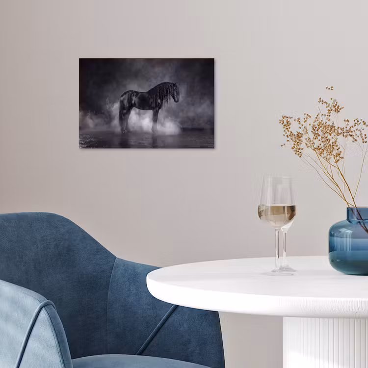 Poster - Paard - Magisch - Zwart — 4