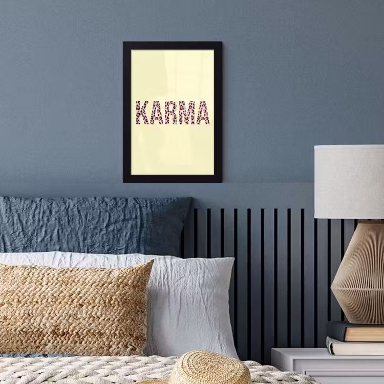 Poster met lijst - Karma - Luipaardprint - Geel — 4