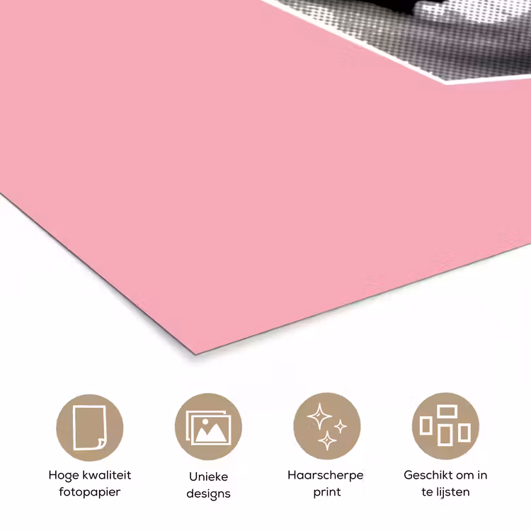 Poster - Mond - BLAH BLAH - Roze — 5