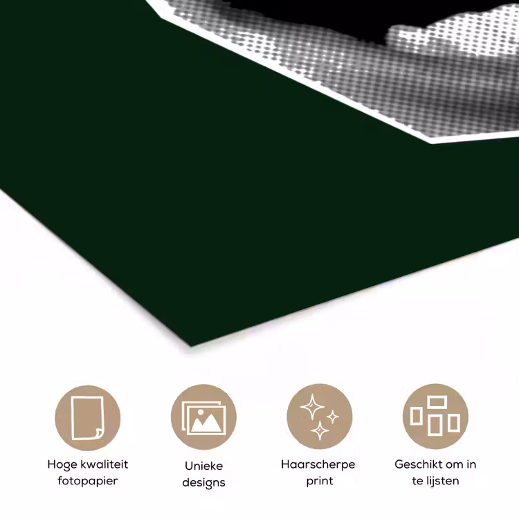 Poster - Mond - Groen - Illustratie - BLAH BLAH — 5