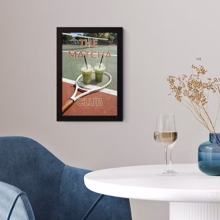 Poster met lijst - Matcha Club - Tennis - Matcha — 2