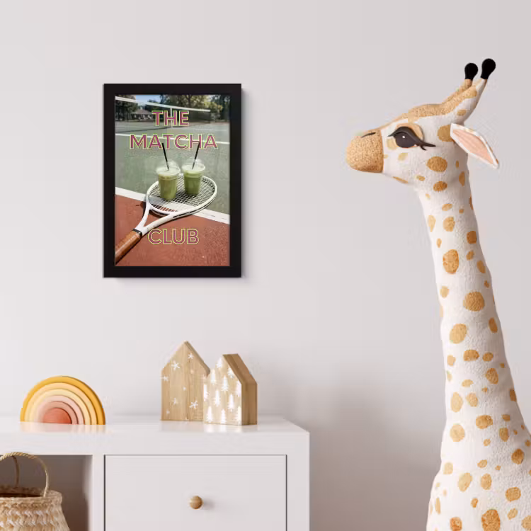 Poster met lijst - Matcha Club - Tennis - Matcha — 5