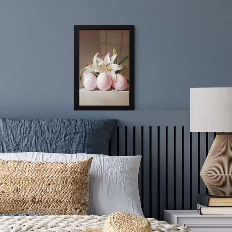 Poster met lijst - Lelies - Eieren - Pasen — 4