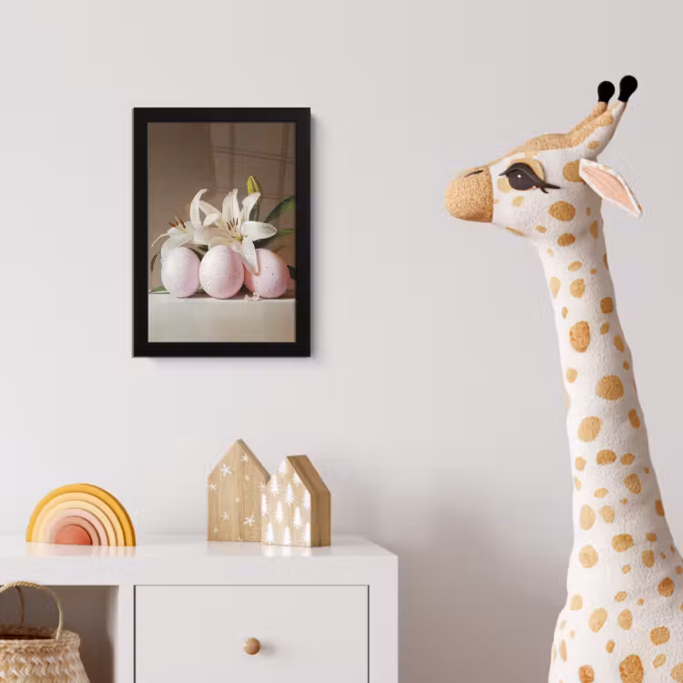 Poster met lijst - Lelies - Eieren - Pasen — 5
