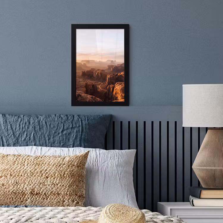Poster met lijst - Woestijn - Landschap - Natuur — 4