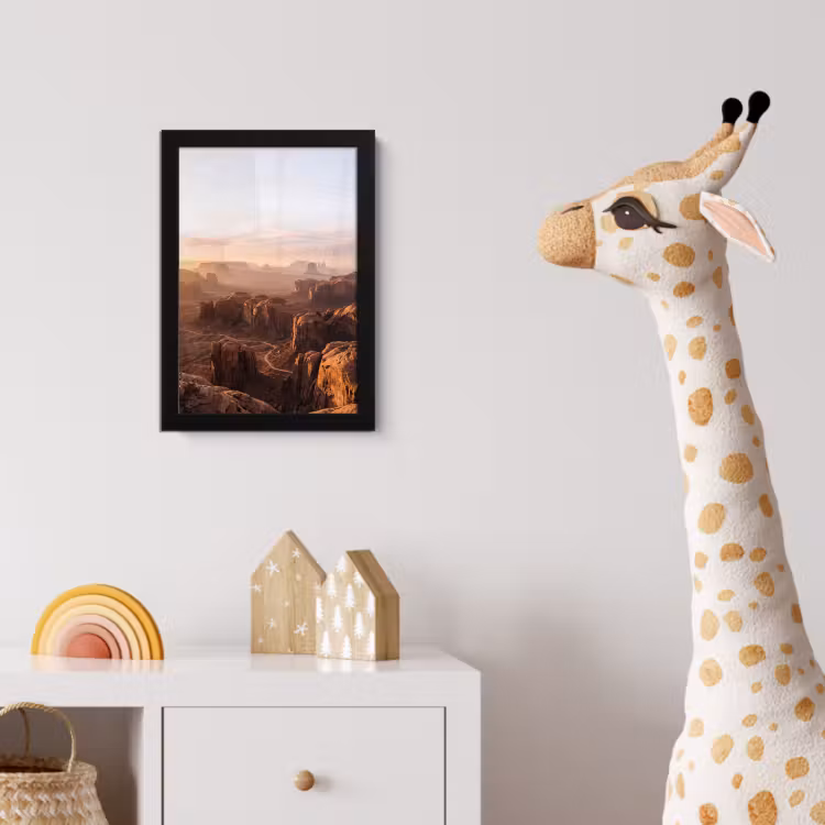 Poster met lijst - Woestijn - Landschap - Natuur — 5