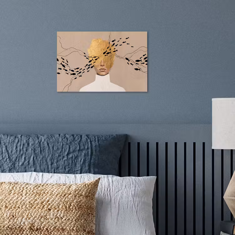 Poster - Modern - Vrouw - Goud — 3