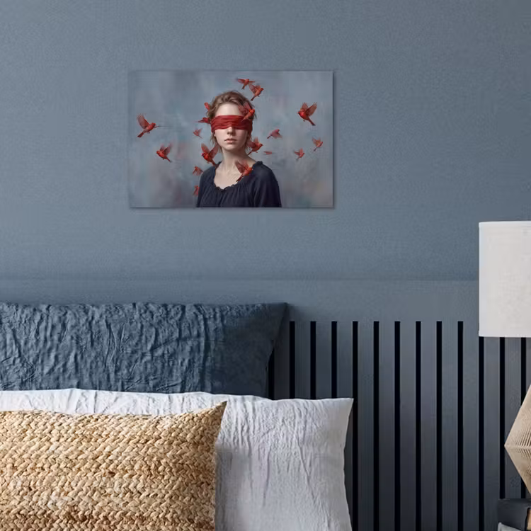 Poster - Portret - Krachtig - Rood — 3