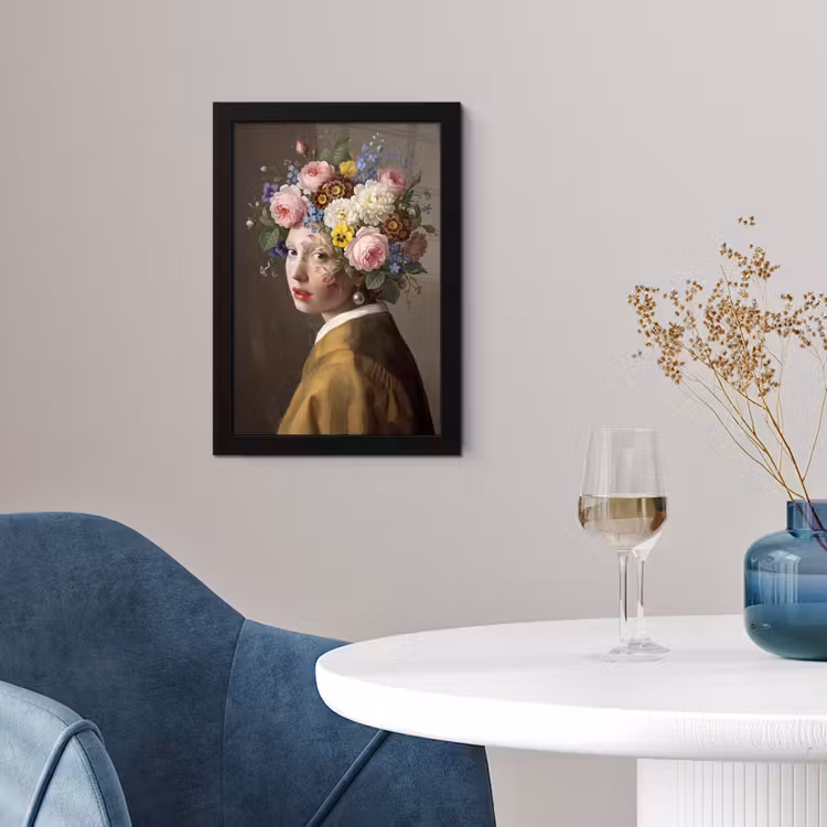 Poster met lijst - Meesterwerk - Modern - Kleurrijk — 2
