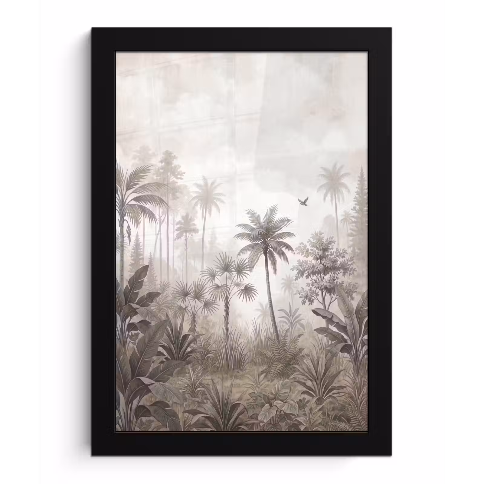 Poster met lijst - Jungle - Palmbomen - Natuur — 1