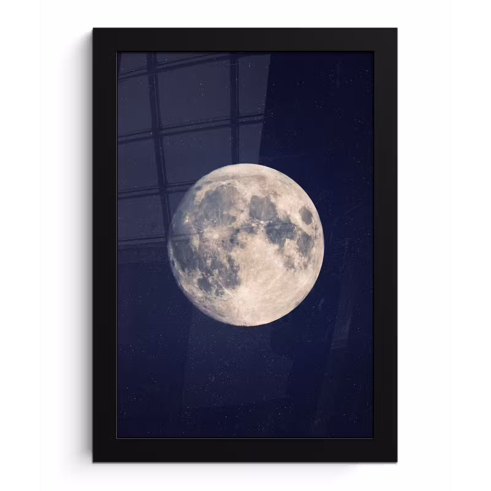 Poster met lijst - Ruimte - Maan - Kosmos — 1