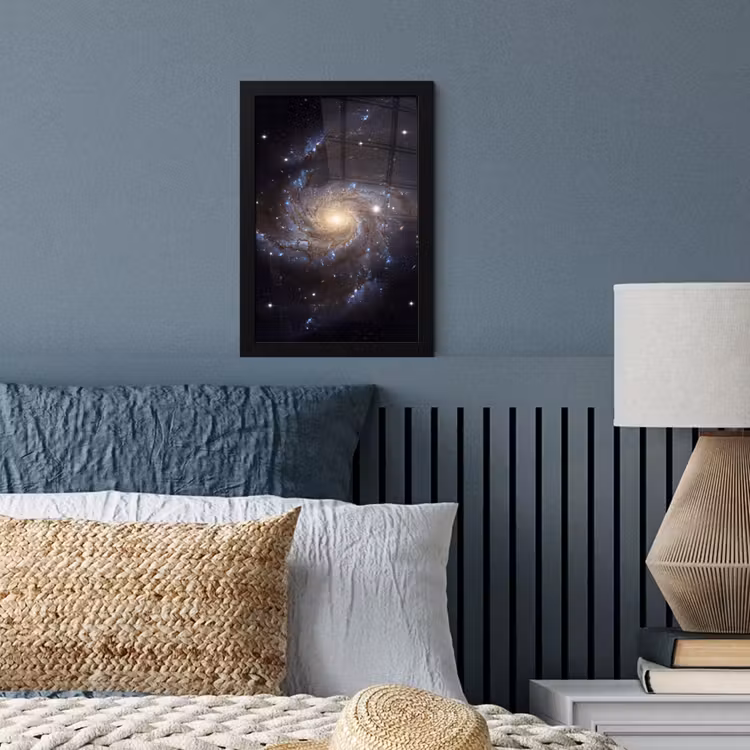 Poster met lijst - Kosmos - Sterrenstelsel - Donker — 4