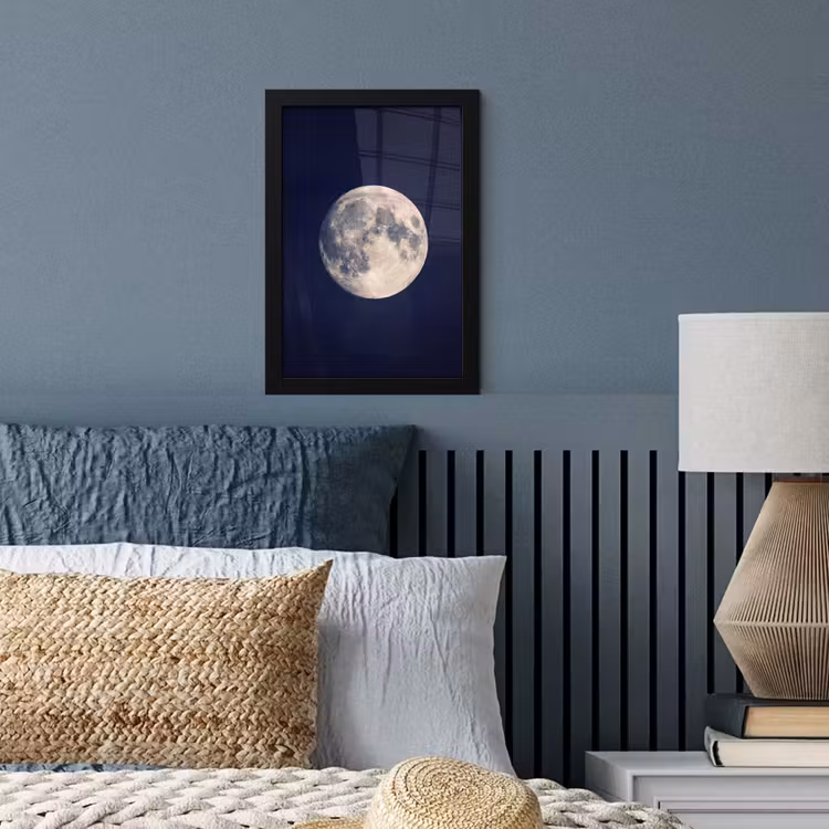 Poster met lijst - Ruimte - Maan - Kosmos — 4