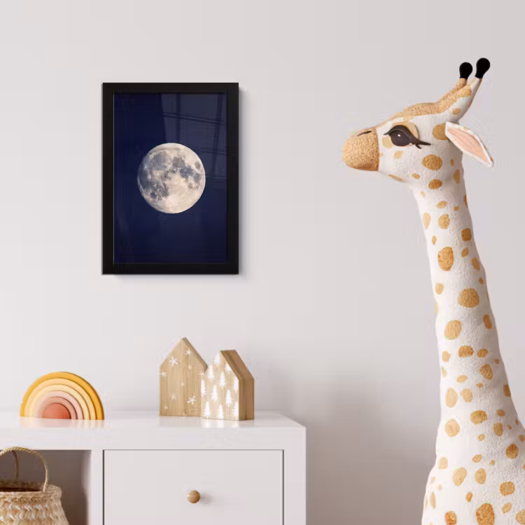 Poster met lijst - Ruimte - Maan - Kosmos — 5