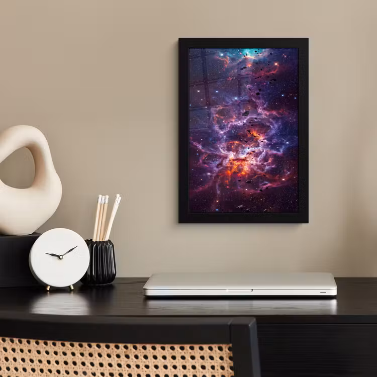 Poster met lijst - Space - Stars - Abstract - Colorful — 3