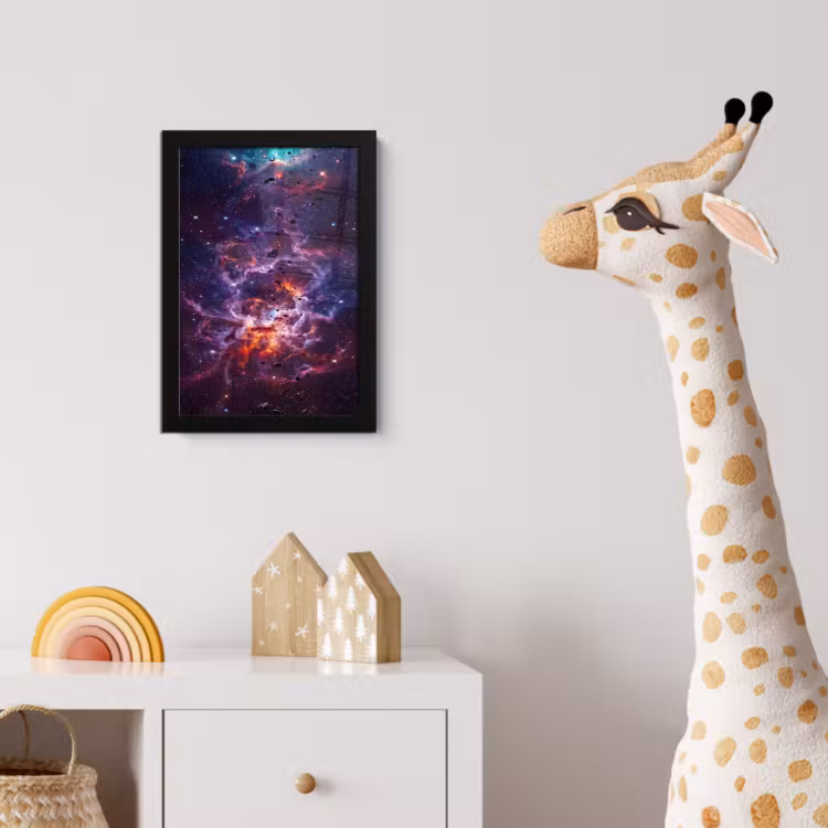 Poster met lijst - Space - Stars - Abstract - Colorful — 5
