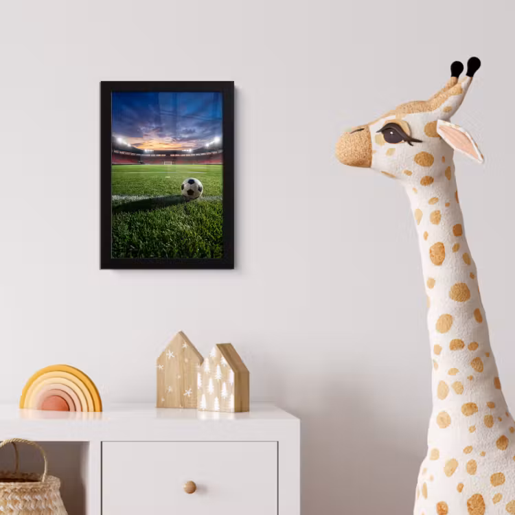 Poster met lijst - Voetbal - Stadion - Sport - Groen — 5