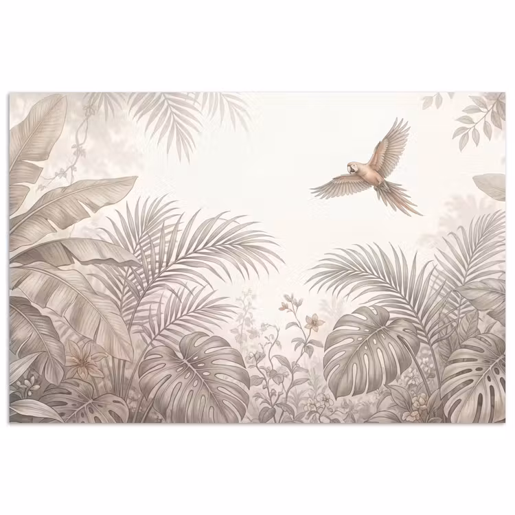 Poster - Papagaai - Jungle - Tropisch — 1