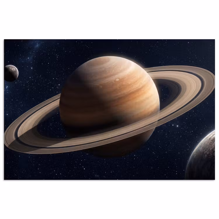 Poster - Planeten - Saturnus - Ruimte — 1