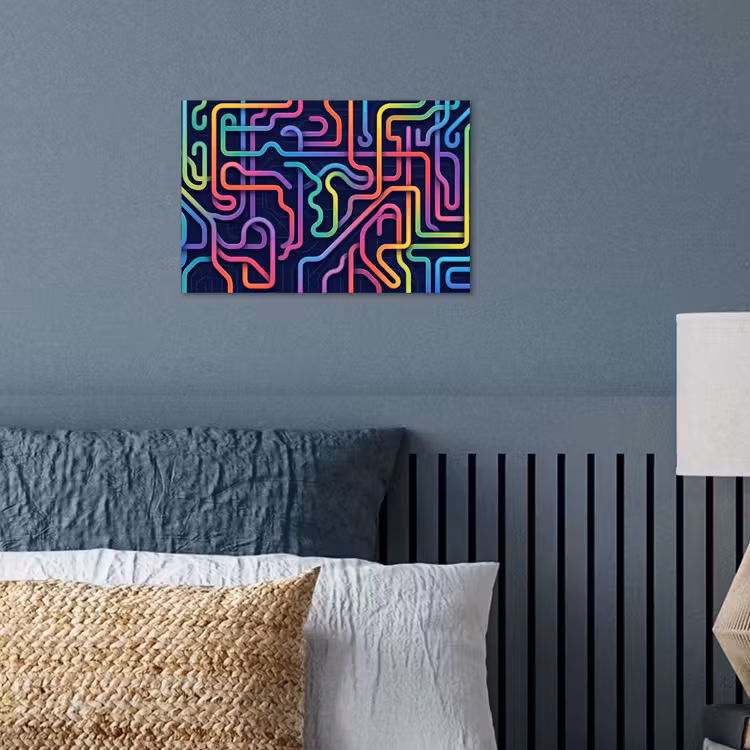 Poster - Retro - Abstract - Neon — 3