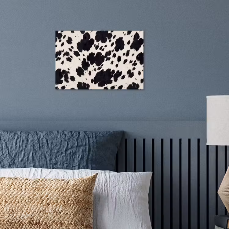 Poster - Patroon - Vacht - Zwart - Wit — 3