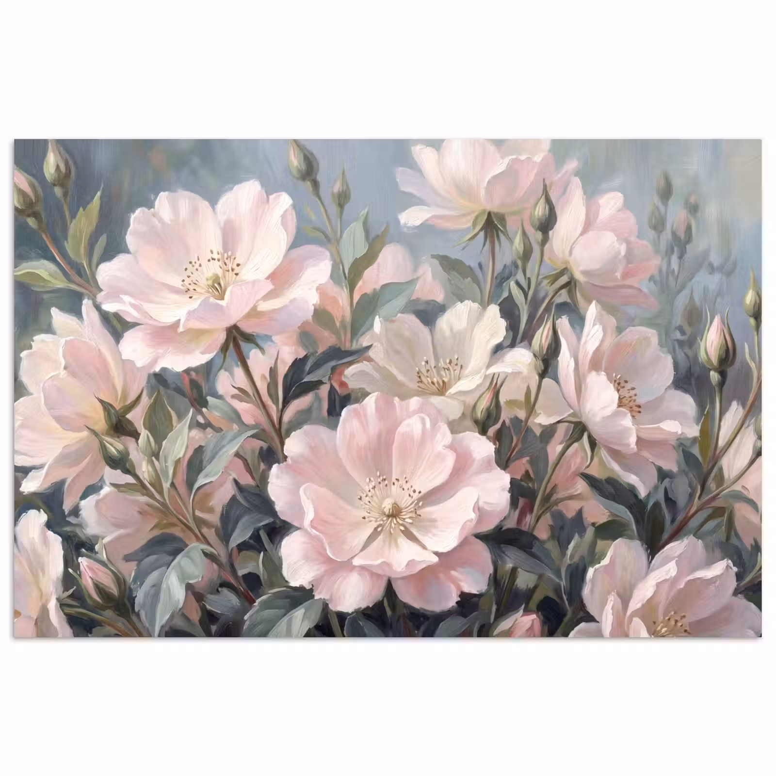 Poster - Rozen - Illustratie - Roze — 1
