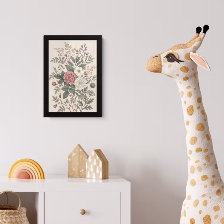 Poster met lijst - Romantisch - Design - Kleurrijk — 5