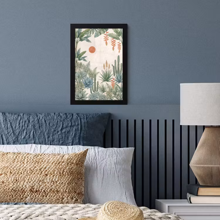 Poster met lijst - Woestijn - Planten - Groen — 4