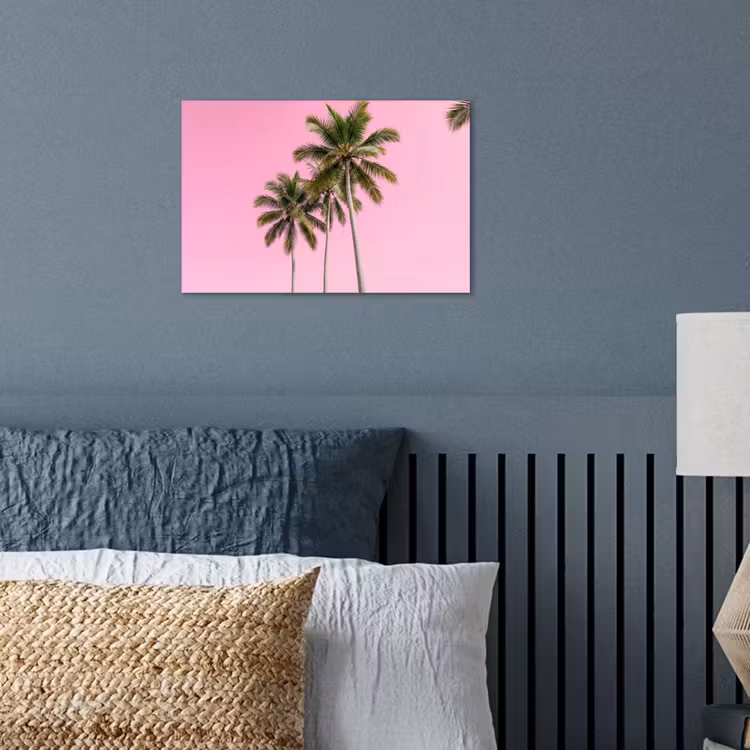 Poster - Palmboom - Tropisch - Pink — 3