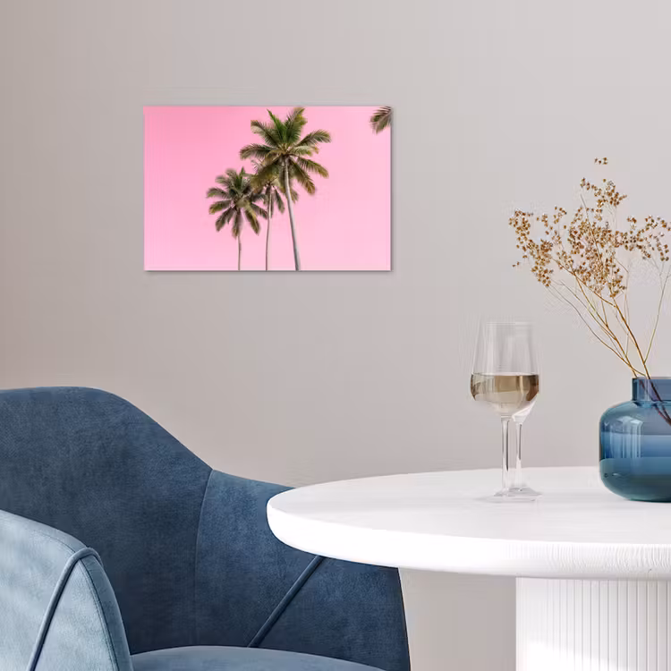 Poster - Palmboom - Tropisch - Pink — 4