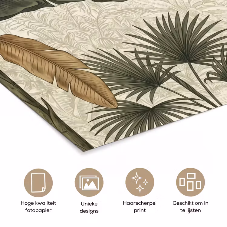 Poster - Papagaaien - Jungle - Tropisch - Green — 5