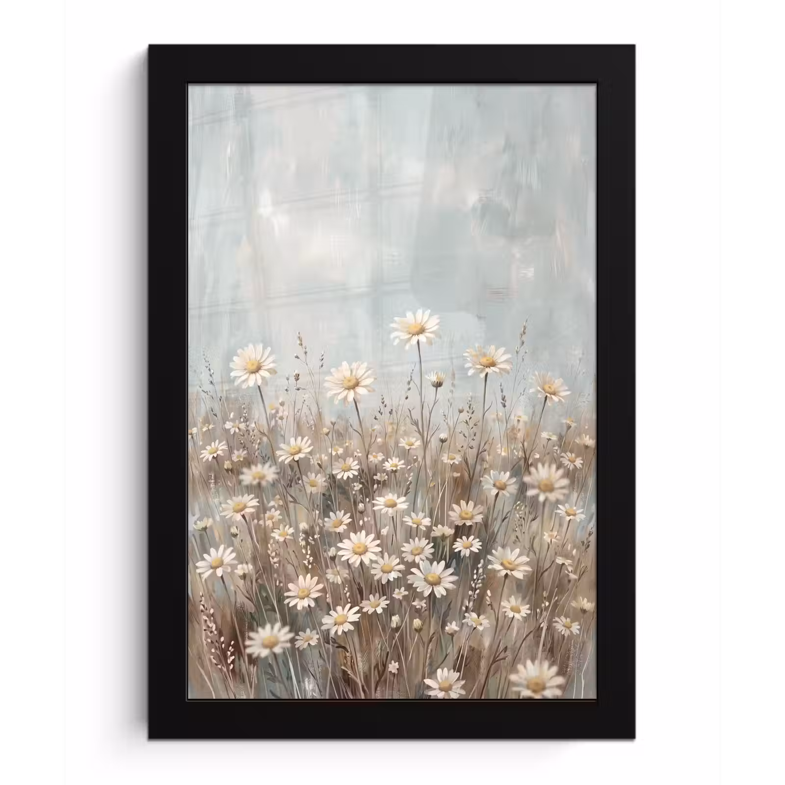 Poster met lijst - Madelief - Illustratie - Wit — 1