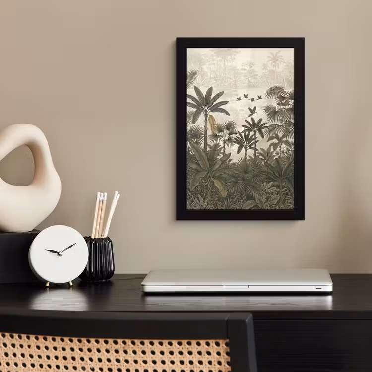 Poster met lijst - Papagaaien - Jungle - Tropisch - Green — 3