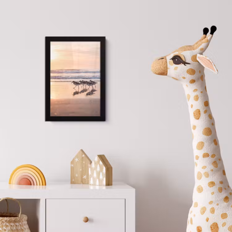 Poster met lijst - Zee - Vogels - Strand — 5