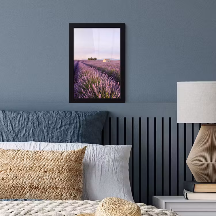 Poster met lijst - Lavendel - Landschap - Sereen - Paars — 4