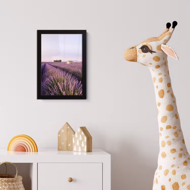 Poster met lijst - Lavendel - Landschap - Sereen - Paars — 5