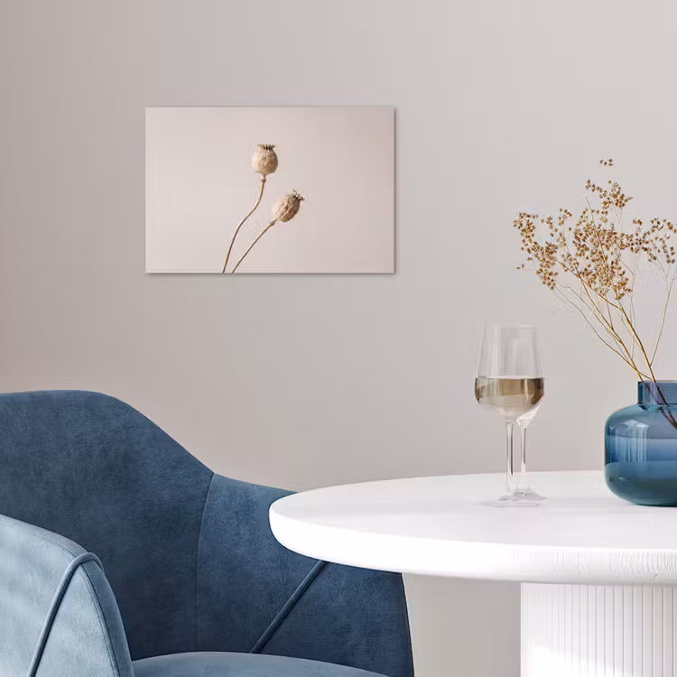 Poster - Papaverbollen - Droogbloemen - Minimalistisch - Beige - Rustig — 4