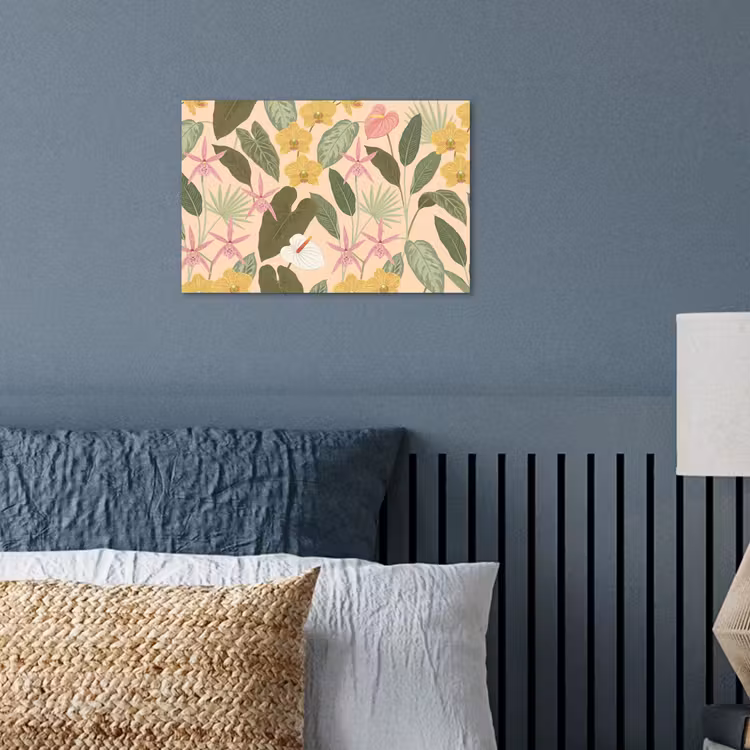 Poster - Patroon - Bloemen - Kleurrijk — 3