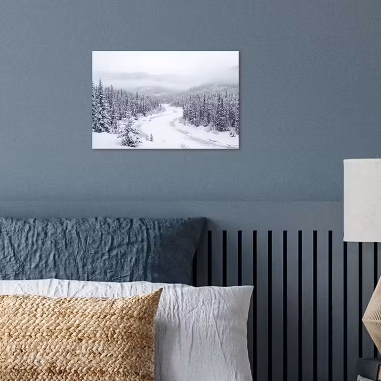 Poster - Rivier - Bevroren - Landschap - Winter — 3