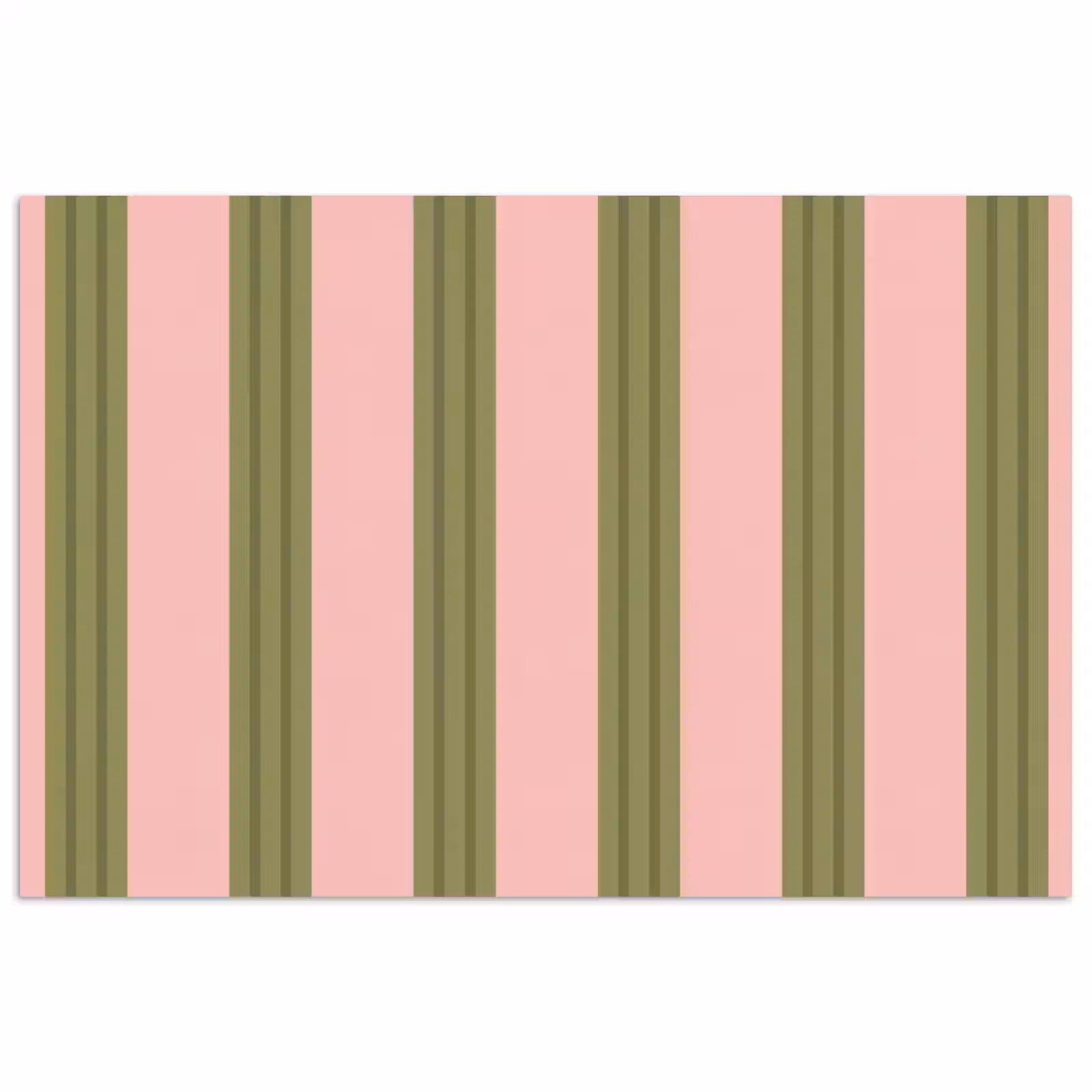 Poster - Patroon - Strepen - Abstract - Roze - Groen — 1