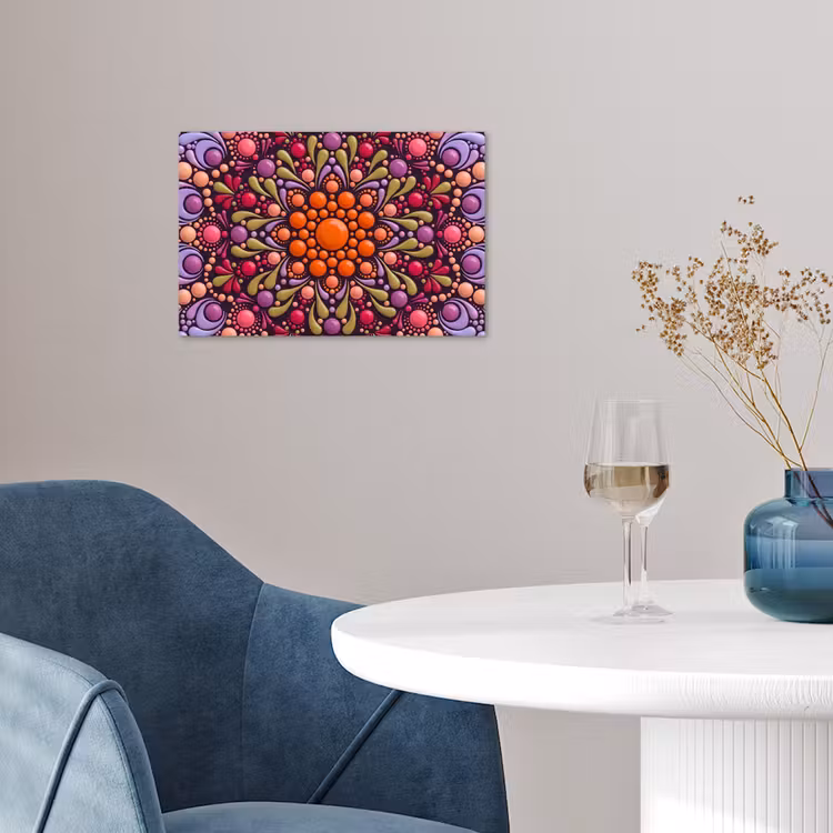 Poster - Patroon - Stippen - Abstract - Modern - Kleurrijk — 4