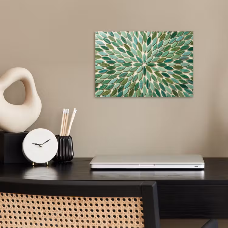 Poster - Patroon - Blad - Groen - Abstract — 2