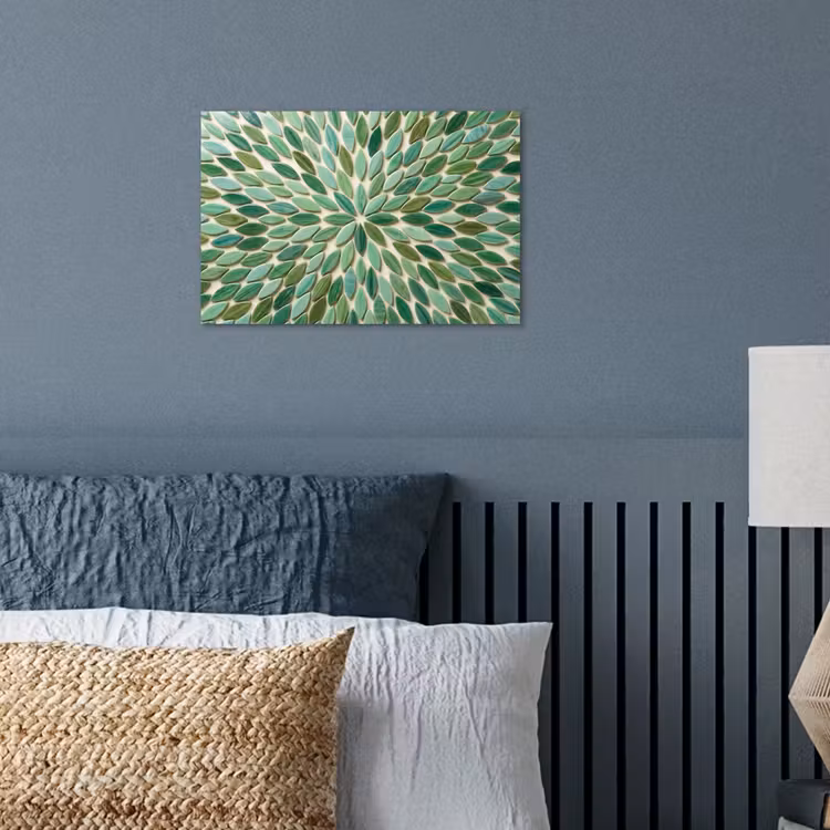Poster - Patroon - Blad - Groen - Abstract — 3