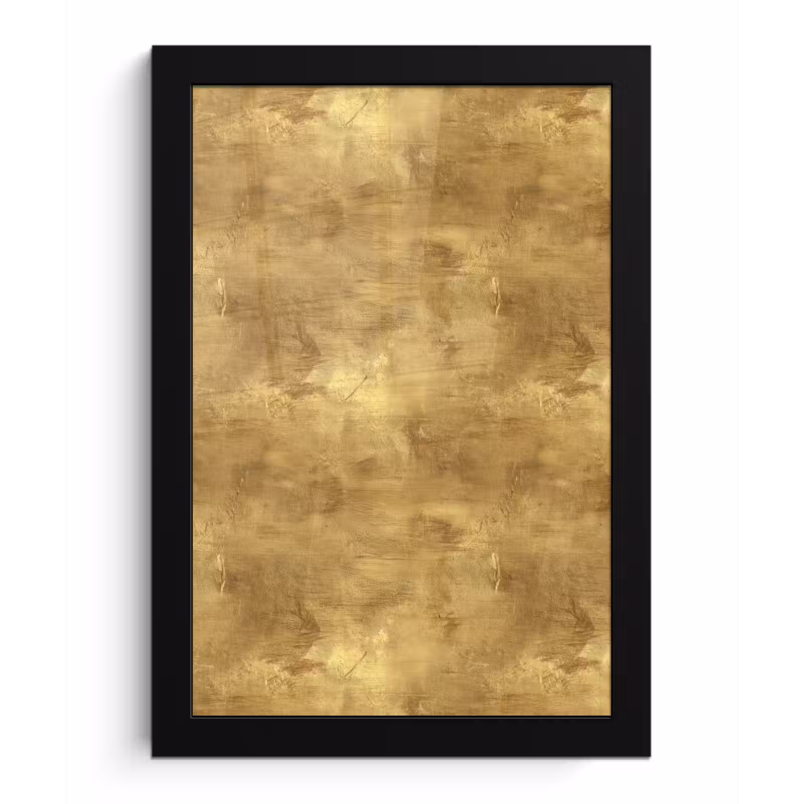 Poster met lijst - Industrieel - Textuur - Goud — 1