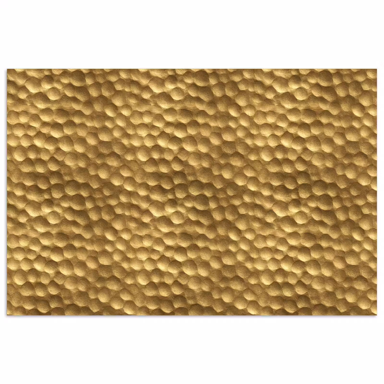 Poster - Metaal - Dynamisch - Goud — 1