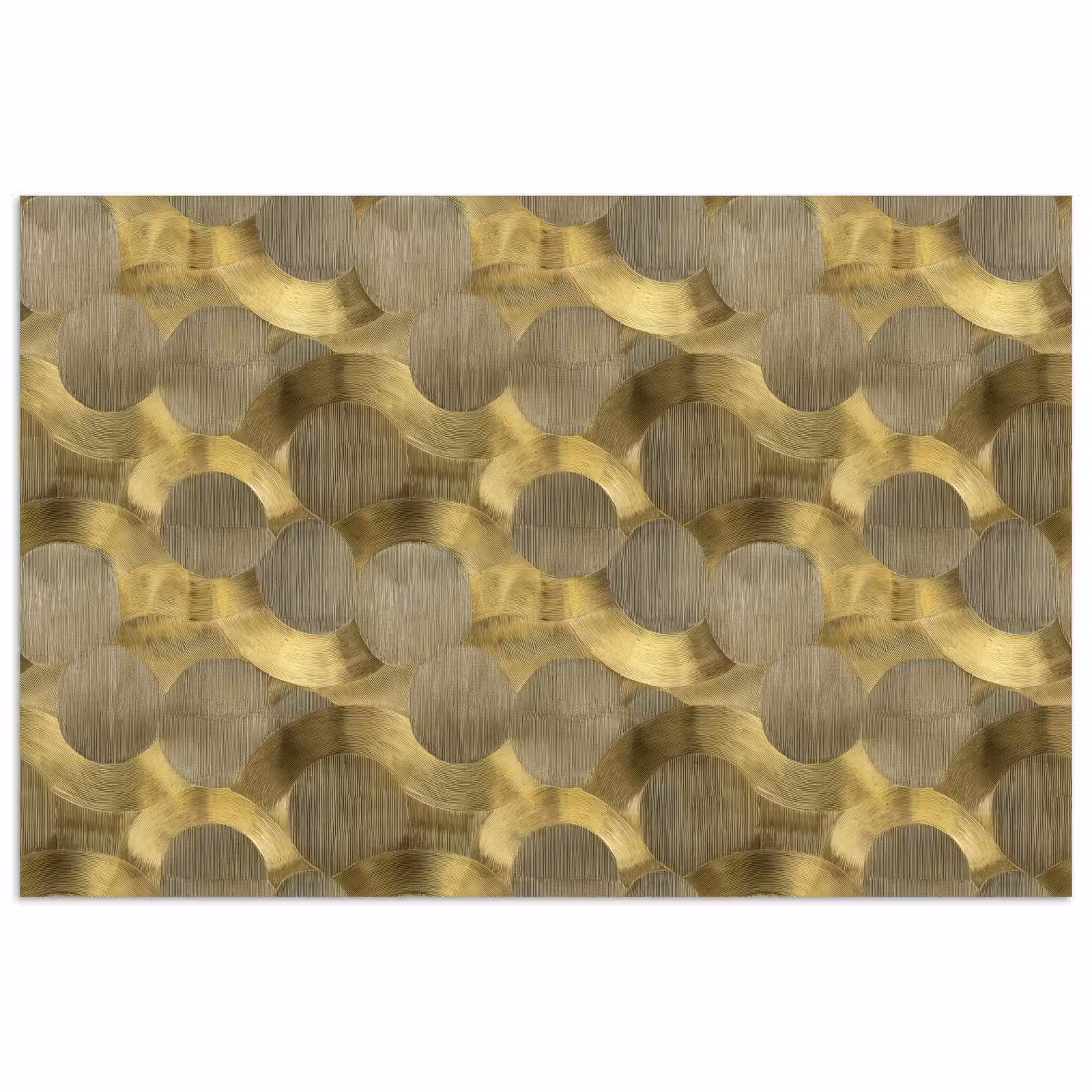 Poster - Modern - Geometrisch - Goud — 1