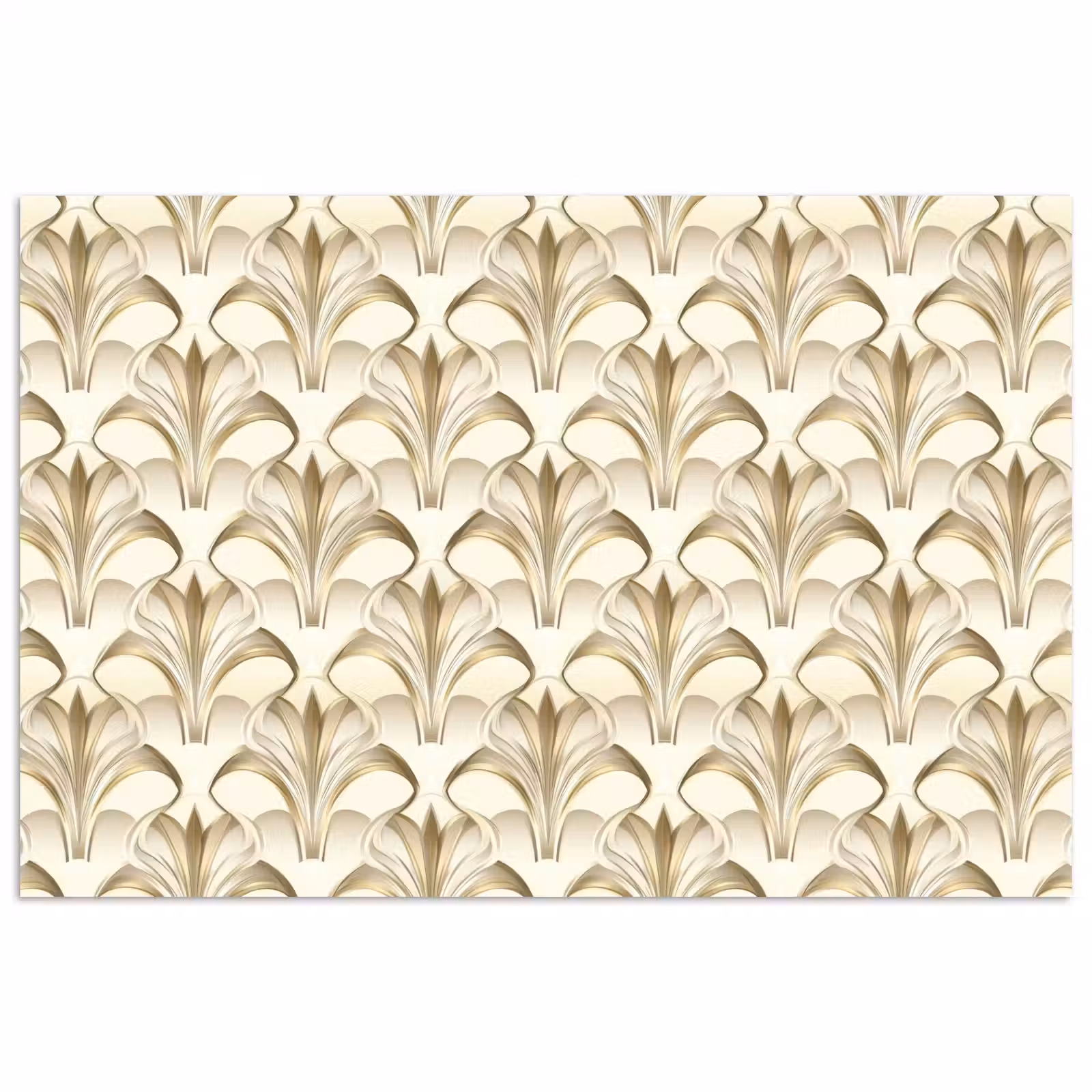 Poster - Ornament - Barok - Goud — 1
