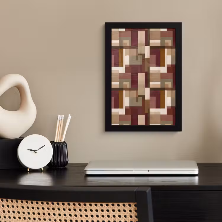 Poster met lijst - Modern - Geometrie - Kleurrijk — 3