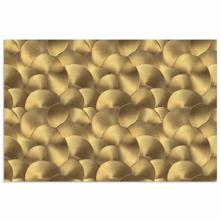Poster - Modern - Cirkel - Goud — 1