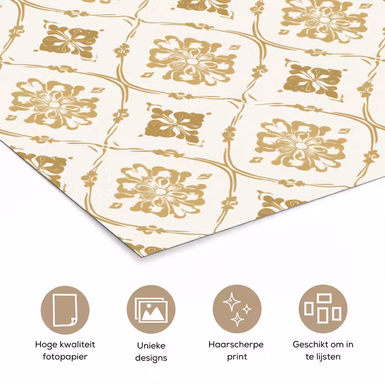 Poster - Ornament - Klassiek - Goud — 5
